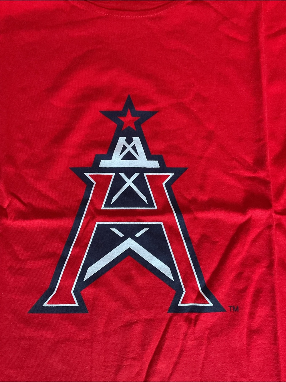 Houston Roughnecks XFL Long Sleeve T- Shirt 2XL NWT